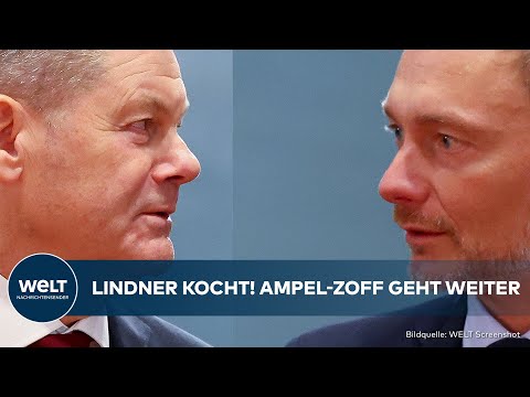 DEUTSCHLAND: Lindner kocht! Haushaltsstreit geht weiter - Die Ministerien müssen sparen!