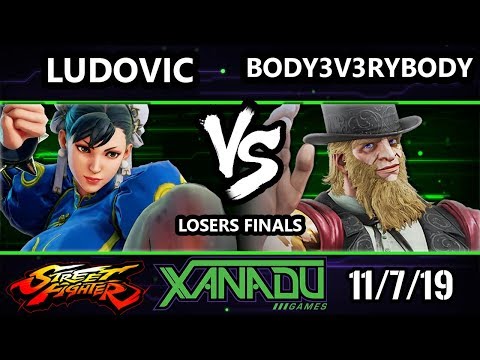F@X 327 SFV - Ludovic (Chun-Li) Vs. Body3v3rybody (G) Street Fighter V Losers Finals