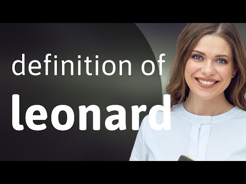 Leonard | LEONARD meaning