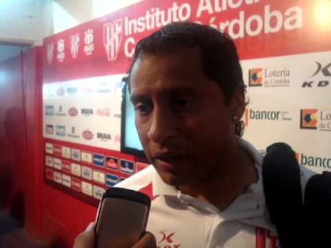 Hernán Encina después de Instituto 1-0 Gimnasia de Jujuy