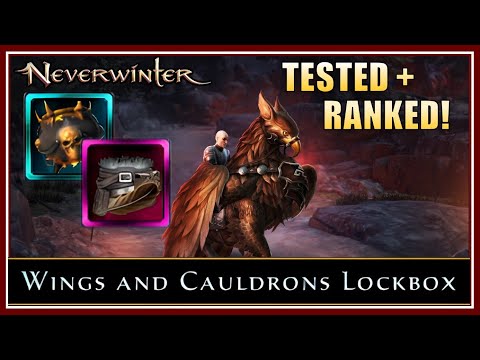 Neverwinter - NEW Lockbox Companion & Mount (best bonuses but broken) with New Patch Details!