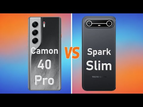 Tecno Spark Slim vs Tecno Camon 40 Pro