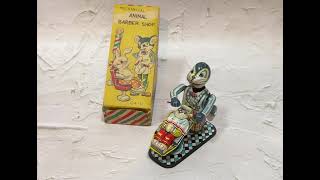 Download lagu 50s TPS Animal Barber Shop Vintage Tin Toy mp3