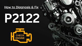Meaning of OBD p2122