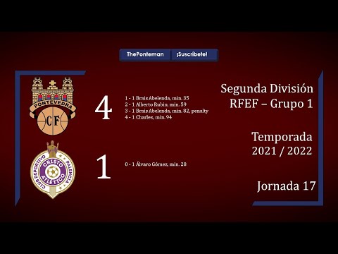 PONTEVEDRA C.F. 4 - 1 PALENCIA CRISTO ATLÉTICO