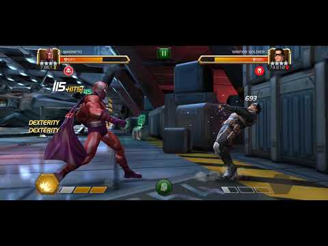 Red Magneto pre-buff against Winter Soldier