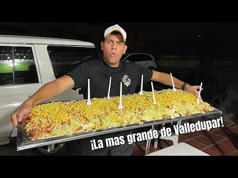 La Picada o Salchipapa mas GRANDE de VALLEDUPAR 🔥