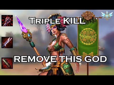 Awilix Triple - Smite Ranked Conquest