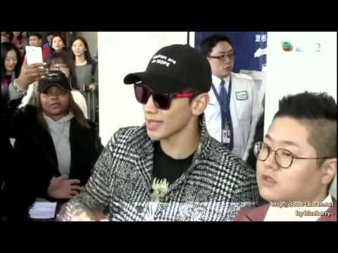 Rain Bi 비 160129 J2_Rain來港準備開個唱 吸引半百粉絲接機