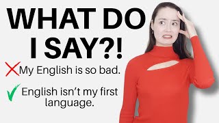 say THIS when you don’t know what to say in English