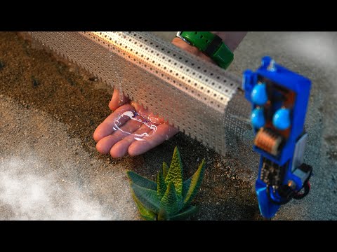 Solving Desert Water Shortages Using 20,000 Volts