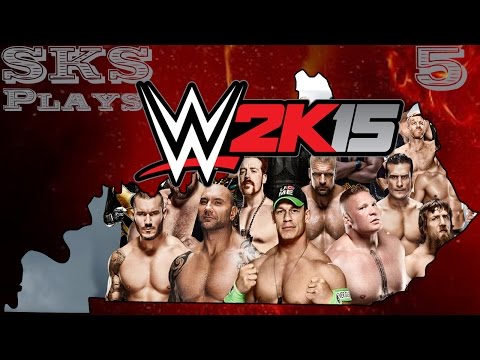 WWE 2K15 MY CAREER MODE: Part 5: NXT Title Defense [WWE 2K15 Gameplay w/ SKS Plays]