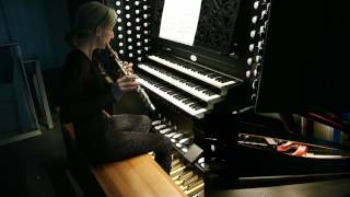 Bach e minor Sonata: flute and organ at the same time!