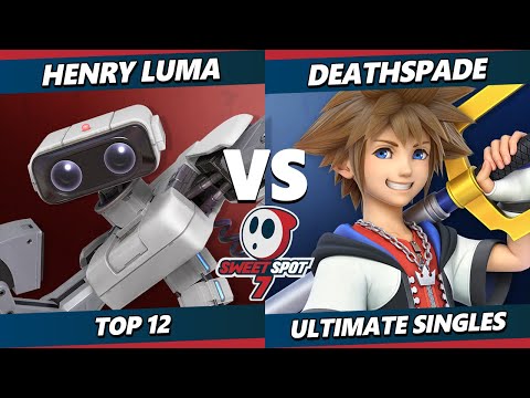 Sweet Spot 7 - HENRY LUMA (ROB) Vs. Deathspade (Sora, Bayonetta) SSBU Ultimate Tournament
