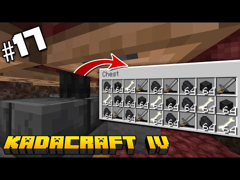 Kadacraft 4: Episode 17 - PINAKA EFFIECIENT NA WITHER FARM 1.19