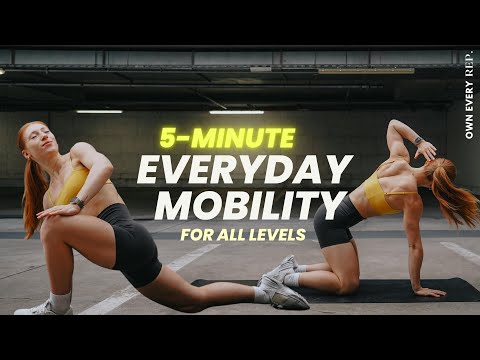 5 Min. Daily Mobility Routine | BEST Full Body Mobility Flow | No Equipment