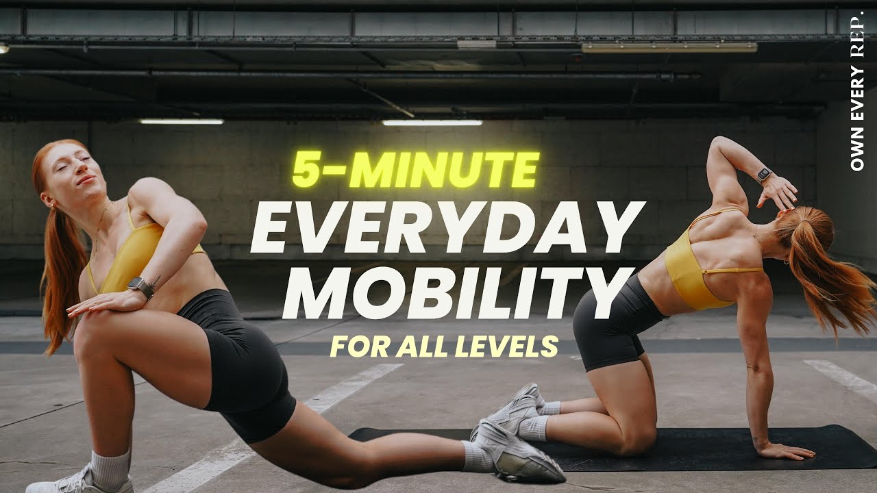 5 Min. Daily Mobility Routine | BEST Full Body Mobility Flow | No Equipment