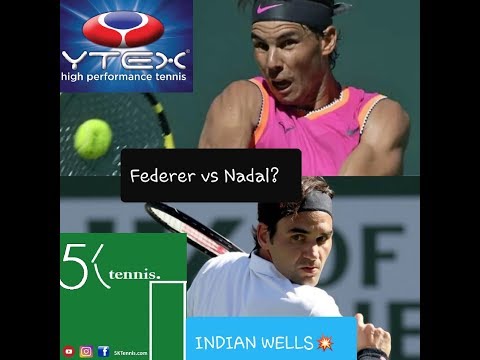 Roger Federer vs. Rafael Nadal Indian Wells BNP Paribas 2019 Tennis Semi Finals. New Zealand Love!
