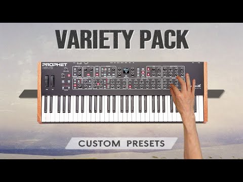 ► Versatility Demo : 175 sounds ► Prophet REV 2 custom presets / patches (no talking / Sequential)