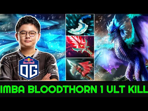 Midone [Winter Wyvern] New Crazy Meta Bloodthorn Build One ULT Kill 7.24 Dota 2
