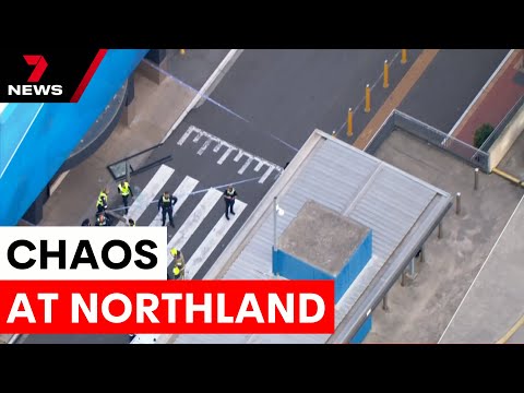 Car ploughs through shopping centre in emergency | 7NEWS