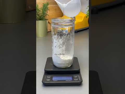 The PERFECT sourdough bread - step-by-step instructions. Part 1: Making the sourdough