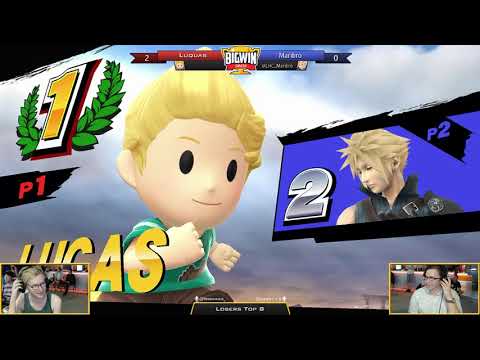 BigWinSmash 46 - Losers Top 8 - MariBRO (Cloud, Rosalina) v Luquas (Lucas)