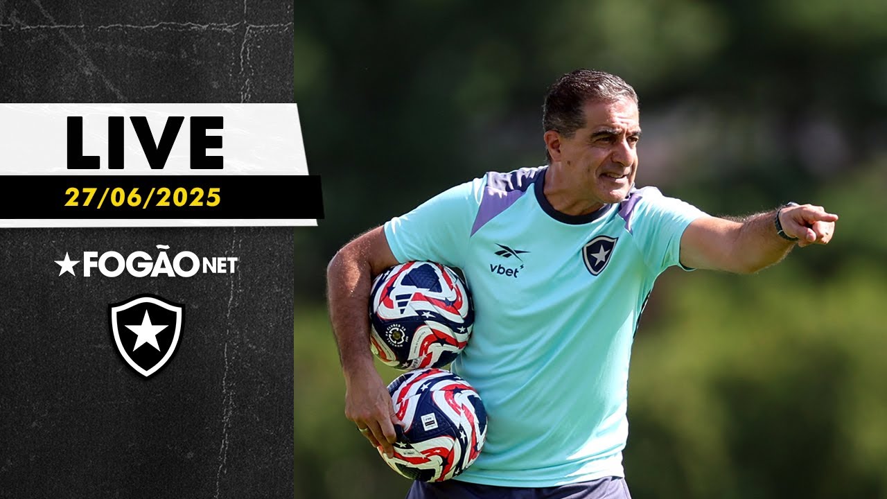 LIVE | Falta um dia para Botafogo x Palmeiras no Mundial; Renato Paiva: ‘Sonhar não paga imposto’
