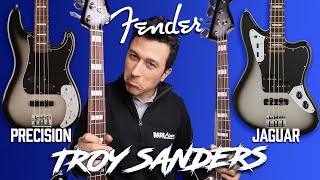 Video thumbnail for Fender Troy Sanders Precision vs Jaguar - BASS BATTLE! by Bassline Music Shop