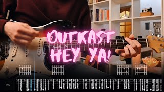 Hey Ya! Outkast ?over / Guitar Tab / Lesson / Tutorial
