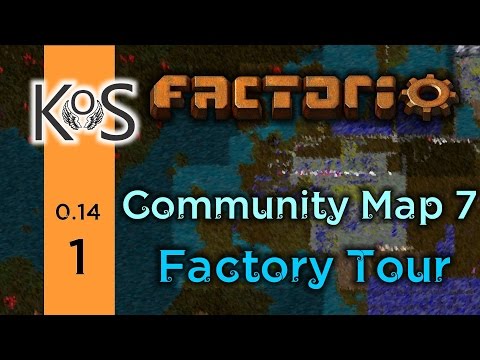 Factorio Community Map 7, Ep 1: Tour & Blue Circuits: Space Extension Mod | Co-op Multiplayer 0.14