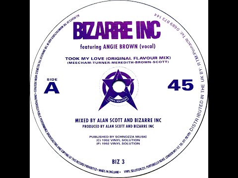 Bizarre Inc feat. Angie Brown • Took My Love (Original Flavour Mix) (1992)