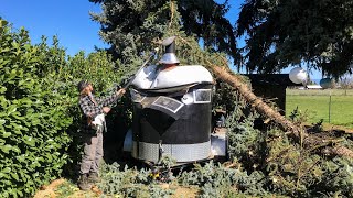 Sauna Trailer Damage Assessment