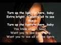 All of the lights - Kanye West LYRICS