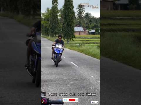 Test Mx king spek std pake ecu juken!! #shortvideo