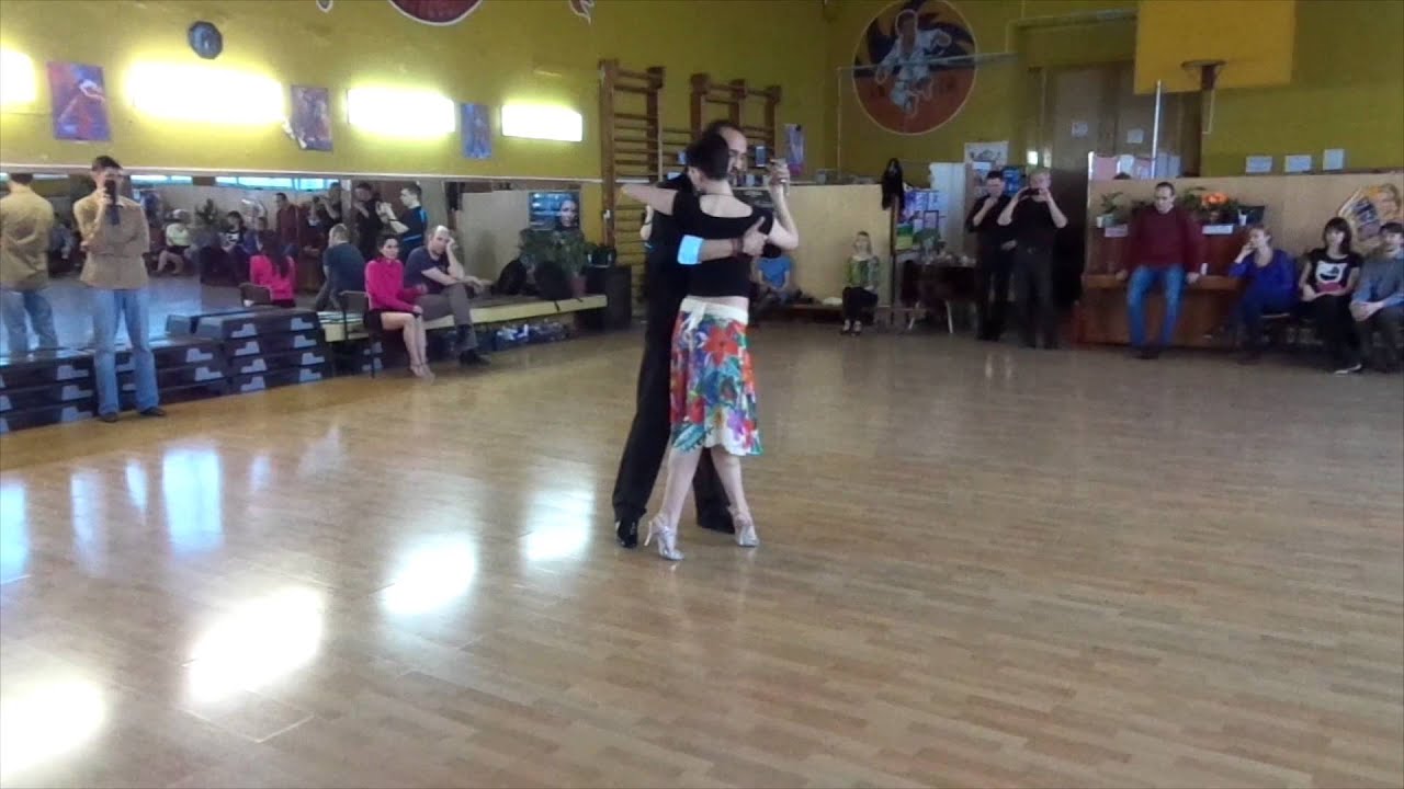 Tango Workshop. Day I. Angelina Zubko & Rony Joel. Pskov.