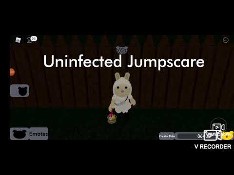 Uninfected Jumpscare Vs. Infected Jumpscare (Bess) ~ Roblox APRP the Return
