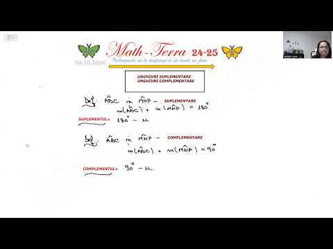 Unghiuri suplementare si complementare. Exercitii rezolvate