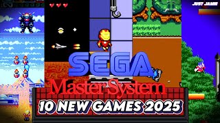 The Best Master System Homebrew Games (Time Stamps) #mastersystem #segamastersystem #homebrewgames