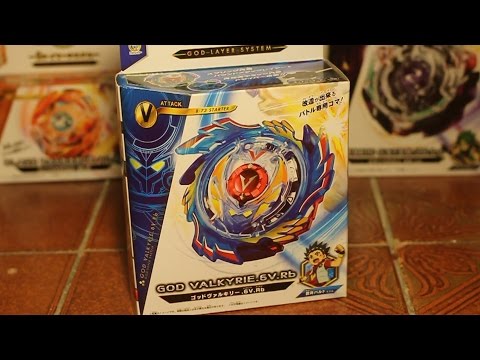 Beyblade Burst God Valkyrie 6V Rb Unboxing!