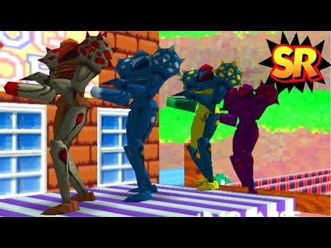 Dark Samus in Smash 64 (Real N64 Capture)