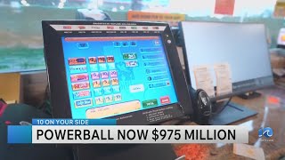 Powerball jackpot nearing $1 billion