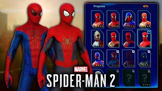 HOW TO UNLOCK THE AMAZING SPIDER-MAN SUITS in Spider-Man 2 PS5