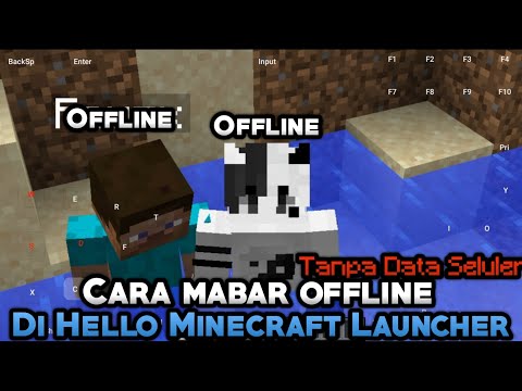 Farzx -  How to play offline on Hello Minecraft Launcher |  Hmcl-pe |  Multiplayer without mobile data |