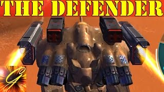War Robots [WR] - 940K DAMAGE IN AN INCREDIBLE BATTLE: THE DEFENDER