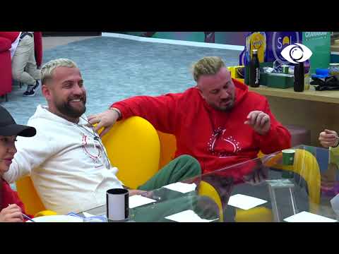 Banorët konsumojnë drekën/ Luizi nuk i kursen batutat - Big Brother Albania VIP