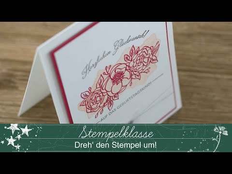 Stempelklasse #46 | Dreh den Stempel um | Vom Mißgeschick zur Stempeltechnik
