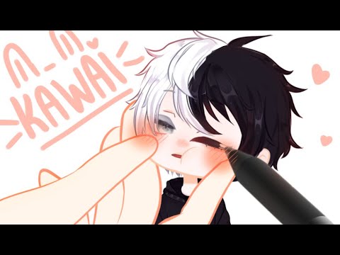 I wanted to try this trend || I'm the one to beat ya || GachaClub