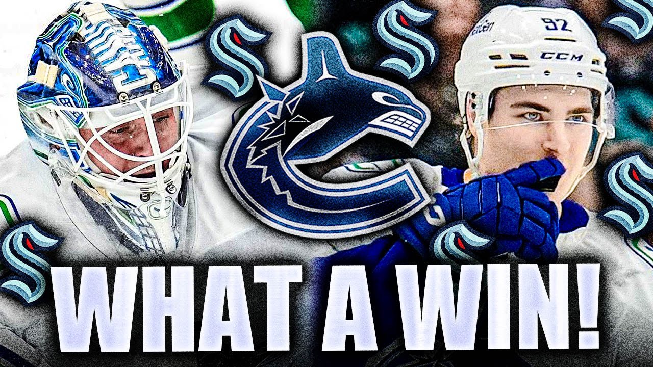 KEVIN LANKINEN & LIAM OHGREN ARE UNSTOPPABLE: CANUCKS WIN VS THE SEATTLE KRAKEN