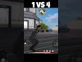 1 Vs 4 With Alok Garena Free Fire Rakesh Free Fire Rff
